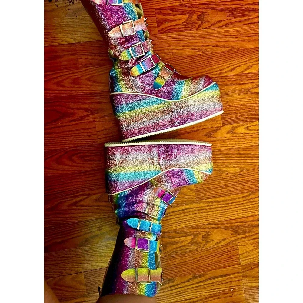 Glittered Hell rainbow glitter